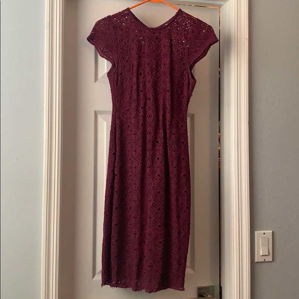 Gorgeous maroon/plum colored dress